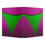 09 Pink & Green Echo 1" Avery Binder