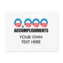 0,000 ACCOMPLISHMENTS POST CARD