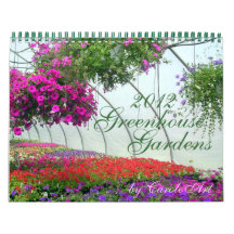 0 2012 Greenhouse Gardens Wall Calendar