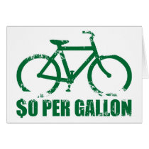 $0 PER GALLON GREETING CARD