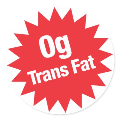 0g Trans Fat Sticker by jjulianus