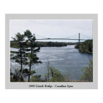 1000 Island International Bridge - Canadian Span posters by joelor 1000 Island International Bridge - Canadian Span posters