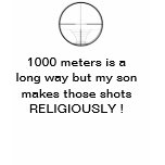 1000 METERS T-SHIRTS
