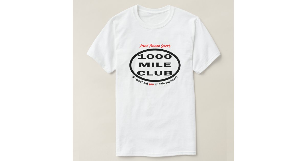 100 mile club shirt