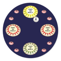 1000 Points Pinball stickers by HappyDoggies 1000 Points Pinball stickers