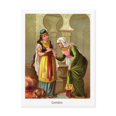 1001 Arabian Nights: Ganem Post Card by VintageAppeal
