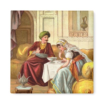 1001 Arabian Nights: Sidi Nouman Magnet by VintageAppeal