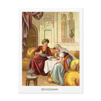 1001 Arabian Nights: Sidi Nouman Postcards by VintageAppeal