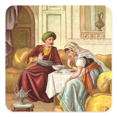 1001 Arabian Nights: Sidi Nouman Stickers by VintageAppeal