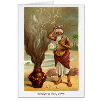 1001 Arabian Nights: The History of the Fisherman Greeting Card