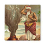 1001 Arabian Nights: The History of the Fisherman magnets
