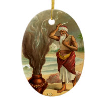 1001 Arabian Nights: The History of the Fisherman Christmas Ornaments
