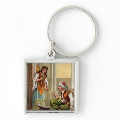 1001 Arabian Nights: Zobeide Keychains by VintageAppeal
