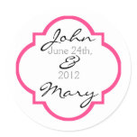 1001 Cosmopolitan Nights Round Stickers