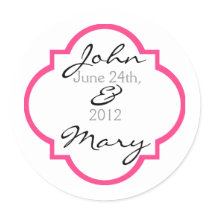 1001 Cosmopolitan Nights Round Stickers