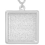 1001 nights tale in Arabic writing oriental Pendants