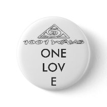 1001 Ways / One Love Button by 1001Ways 1001 Ways / One Love Button