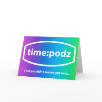 100,000,000 seconds card (3 years + 2 months) by timepodz 100,000,000 seconds card (3 years + 2 months)