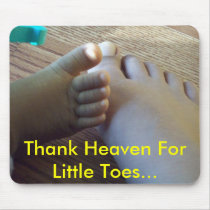 100_0230, Thank Heaven For Little Toes... mousepads