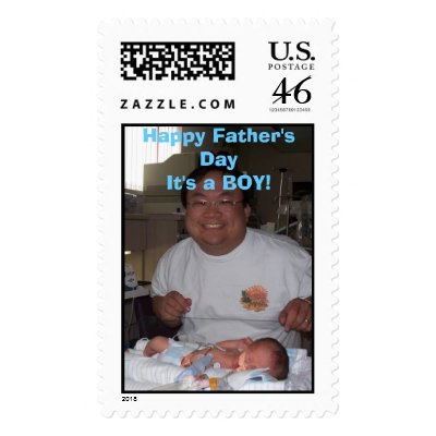 100_0236, Happy Father's DayIt's a BOY! Postage Stamps by rswong