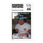 100_0236, Happy Father's DayIt's a BOY! Postage Stamps
