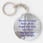 100_0320, there are many faces of anAngel but o... Key Chain