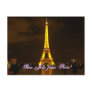 100_0432, BonJour from Paris! Postcard