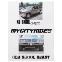 100_0925, 102_1200, MYCITYRIDES, OLD SKOOL BEAS... PERSONALIZED FLYER