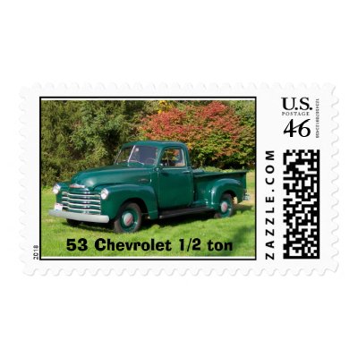 100_1325a, 53 Chevrolet 1/2 ton Postage