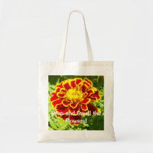 100_1961, Stop and Smell the Flowers! Canvas Bag