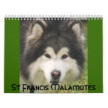 100_2382, St Francis Malamutes calendars
