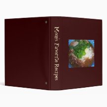 100_3045, Mom's Favorite Recipes 3 Ring Binder