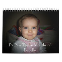 100_3717, Pa Pa's Twelve Months of Isabelle Calendar