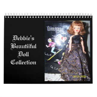 Doll Calendars and Doll Wall Calendar Template Designs