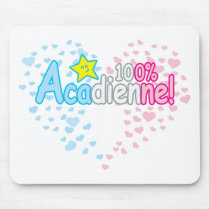 100% Acadienne-baby Girl mousepads