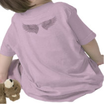 100% ANGEL Baby T-Shirt t-shirts