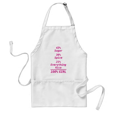 100% Boy/Girl Aprons by outrageoustees