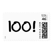 100 (Candles) Postage Stamps