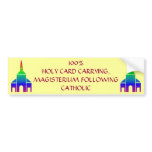 100% Catholic! Bumper Stickers