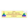 100% Catholic! Bumper Stickers