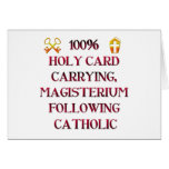 100% Catholic! Card