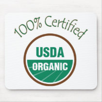 100% Certified USDA Organic Mouse Pads