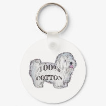 100% Cotton keychains