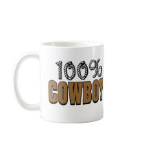 100% Cowboy mugs