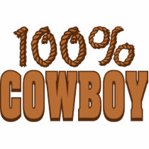 100% Cowboy Photo Cutouts