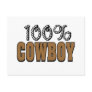 100% Cowboy Postcards