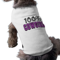 100% Cowgirl pet clothing
