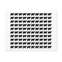 100 Cows Post Card