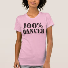 100% Dancer Spaghetti Strap Tshirt