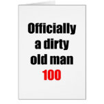 100  Dirty Old Man Greeting Cards